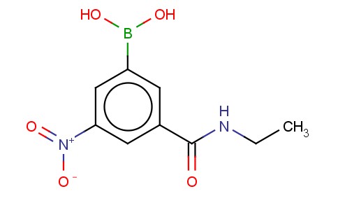 3-(ETHYLCARBAMOYL)-5-NITROPHENYLBORONIC ACID